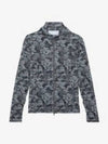 Icon Camo Print Full Hoodie Jacket Charcoal Heather Grey - G/FORE - BALAAN 2