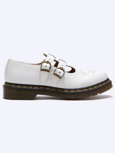 8065 Leather Mary Jane Loafer White - DR. MARTENS - BALAAN 2