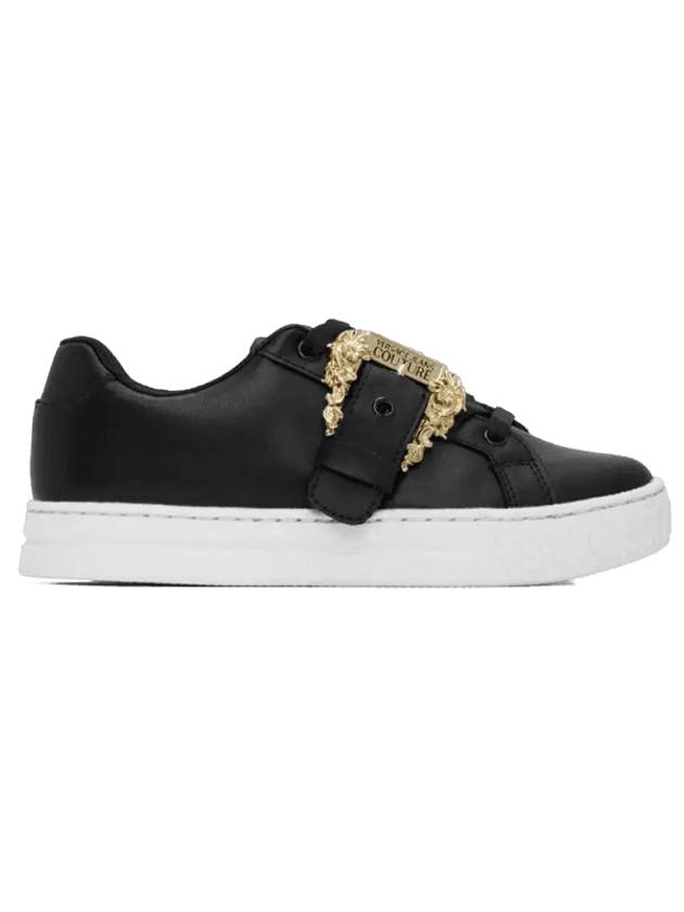 Court 88 Couture 1 Low Top Sneakers Black - VERSACE - BALAAN 1