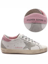 Superstar White Pink Heel Tab Sneakers - GOLDEN GOOSE - BALAAN 3