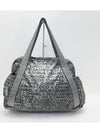 12th Silver Nylon Cambon Cruise Line Shoulder Bag 4VCHB30701 - CHANEL - BALAAN 5