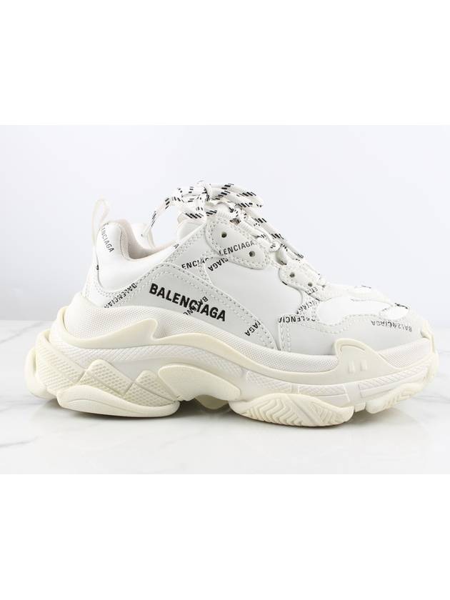 Triple S White Multi Logo 35 - BALENCIAGA - BALAAN 5