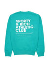 Excellent Crewneck Sweatshirt Turquoise - SPORTY & RICH - BALAAN 3