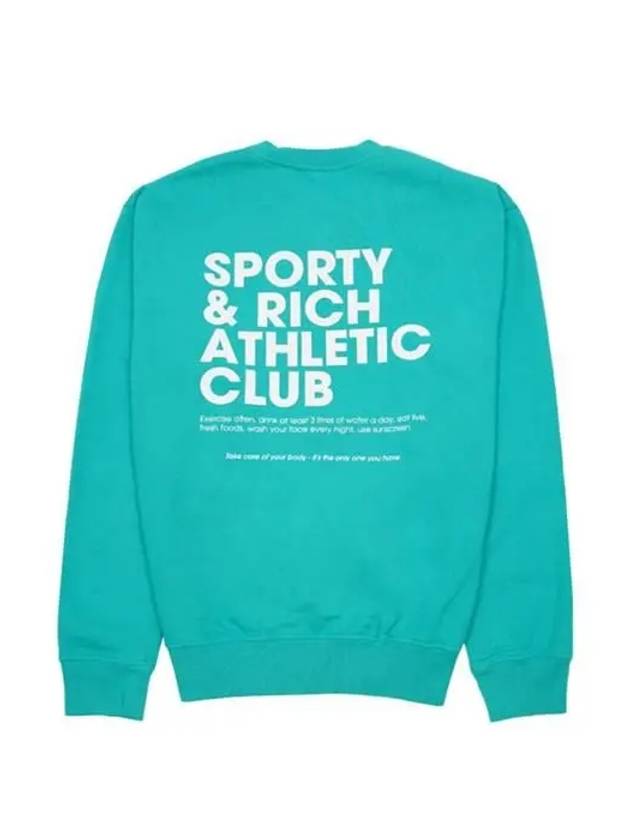 Excellent Crewneck Sweatshirt Turquoise - SPORTY & RICH - BALAAN 3