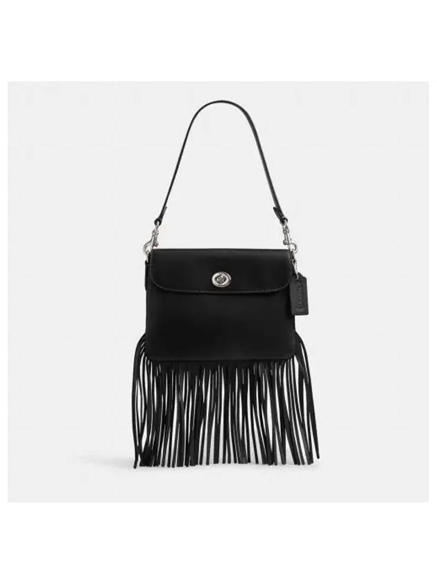 1964 Fringe Bag CU033 LHBLK - COACH - BALAAN 1