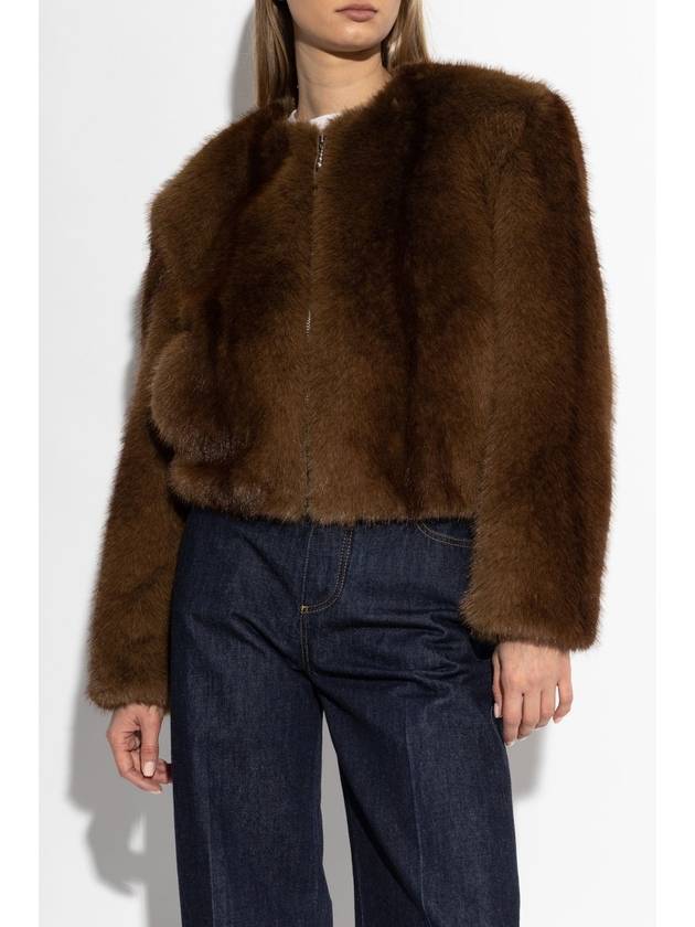 STAND STUDIO Faux Fur Karly, Women's, Brown - STAND STUDIO - BALAAN 3