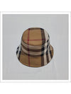 House Check Bucket Hat Brown - BURBERRY - BALAAN 3