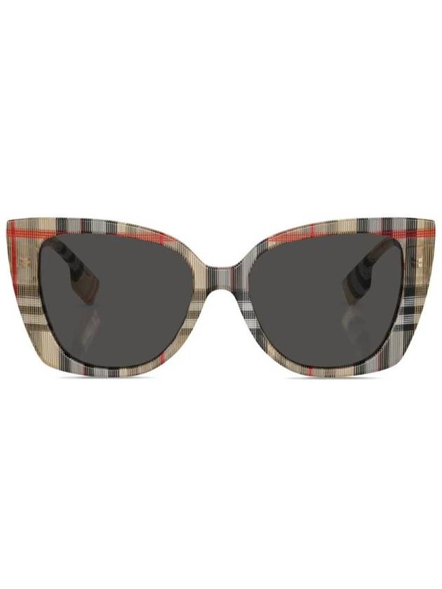 Eyewear Cat Eye Frame Sunglasses Beige - BURBERRY - BALAAN 1