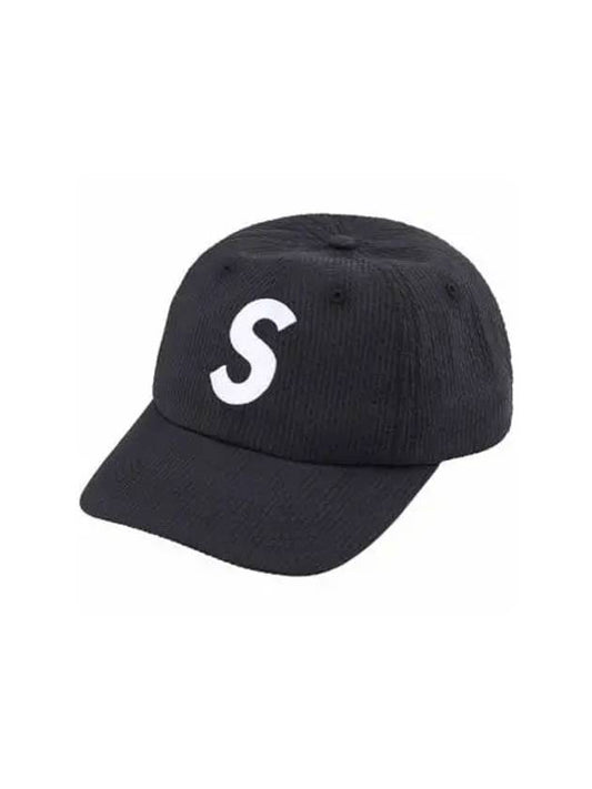 S logo seersucker 6 panel cap black - SUPREME - BALAAN 2