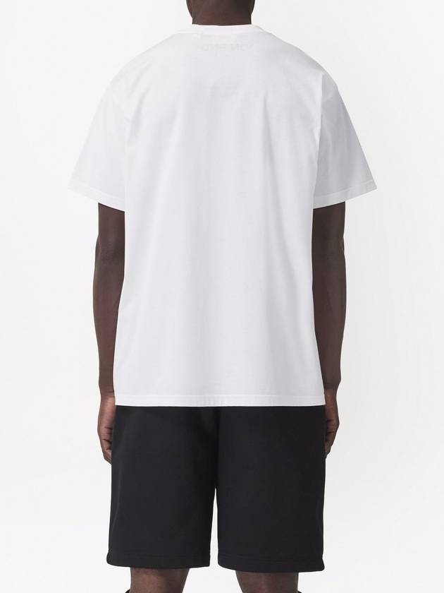 Location Short Sleeve T-Shirt White - BURBERRY - BALAAN 6