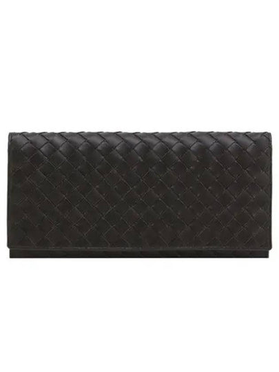 Intrecciato Continental Long Wallet Espresso - BOTTEGA VENETA - BALAAN 2