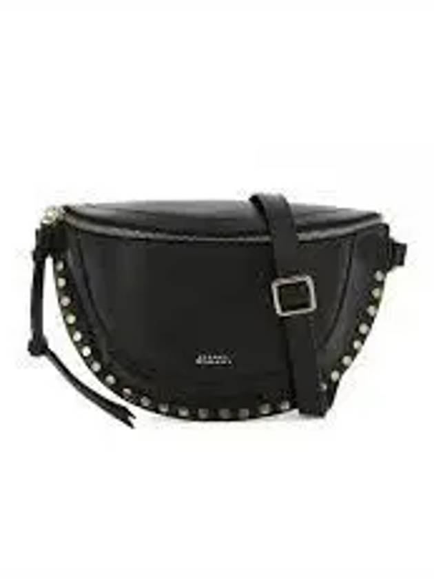 Skano Stud Trim Belt Bag Black - ISABEL MARANT - BALAAN 2