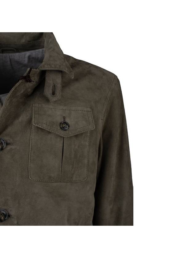 Barba Sage Suede Leather Jacket - BARBA - BALAAN 2