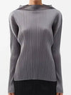 high neck long sleeve top PP98JK104 - ISSEY MIYAKE - BALAAN 2