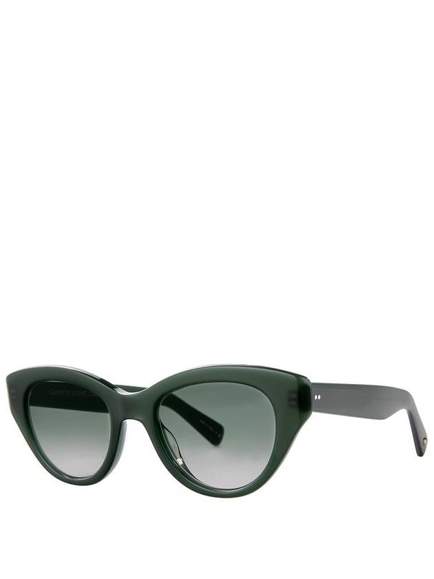 Garrett Leight DOTTIE SUN Forest/Semi-Flat Emerald Gradient - GARRETT LEIGHT - BALAAN 2