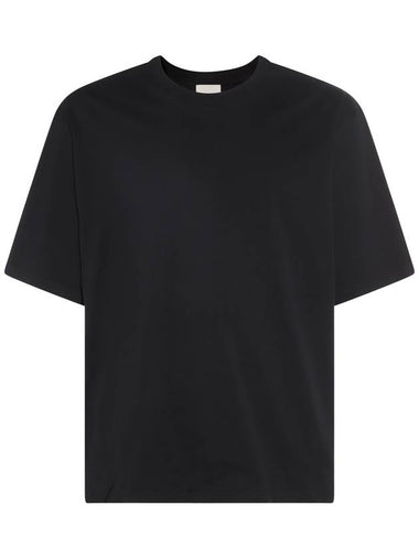 Guizy Back Logo Cotton Short Sleeve T-Shirt Black - ISABEL MARANT - BALAAN 1