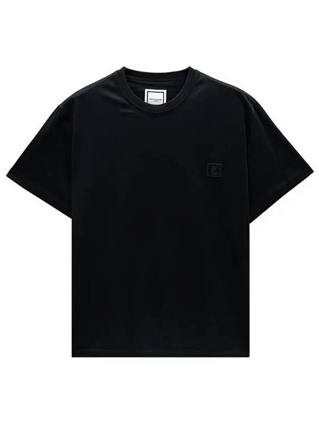 Metallic Graphic T Shirt Black W243TS04708B - WOOYOUNGMI - BALAAN 6