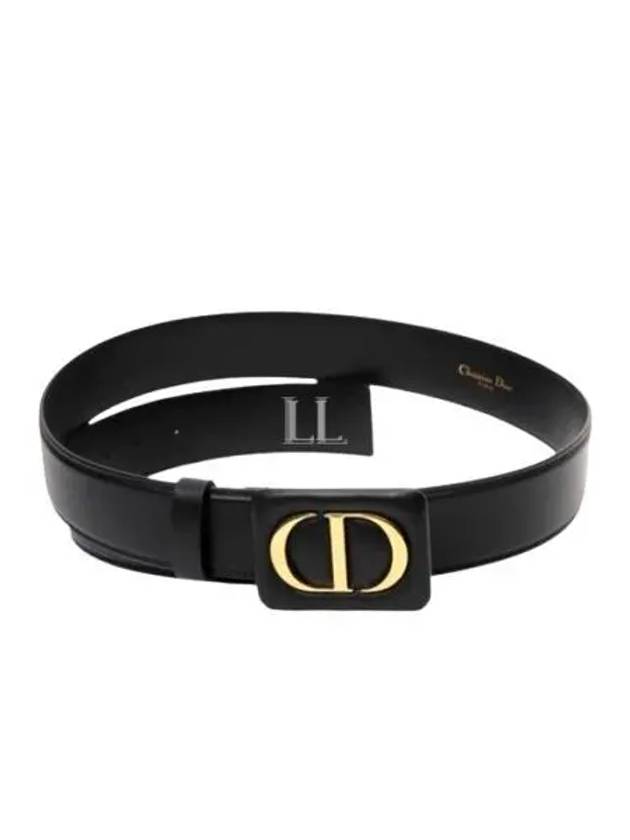 Bobbi Leather Belt Black - DIOR - BALAAN 2