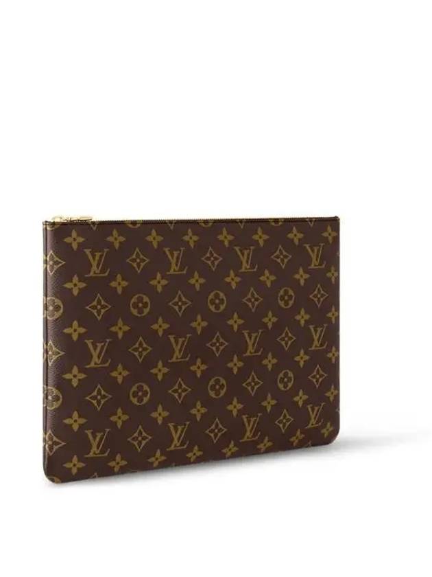 Monogram Key Clutch Bag Brown - LOUIS VUITTON - BALAAN 3