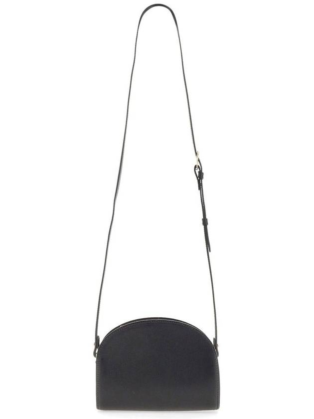 Demi Lune Mini Half Moon Cross Bag Black - A.P.C. - BALAAN 4