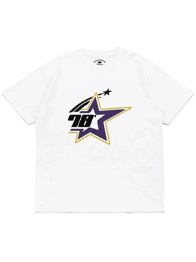 78 STARS T SHIRTS WHITE - POLYGRAM - BALAAN 4