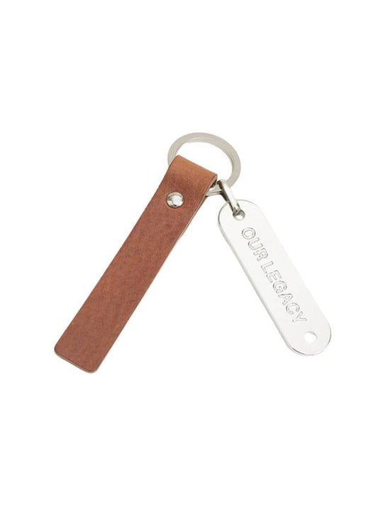 Leather Ring Key Holder Brown - OUR LEGACY - BALAAN 1