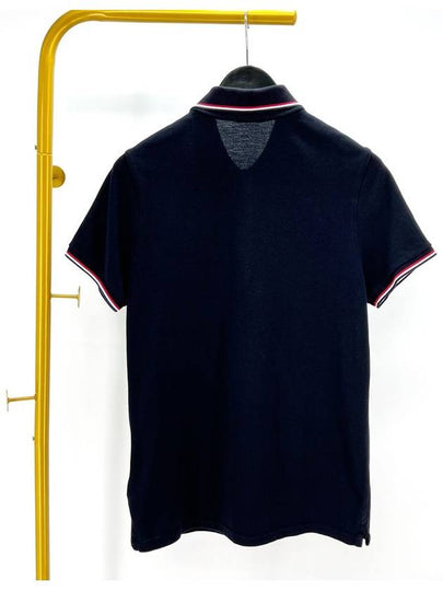 Short sleeved collared t shirt navy M size - MONCLER - BALAAN 2