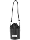 5AC Micro Number Logo Bucket Bag Black - MAISON MARGIELA - BALAAN 5