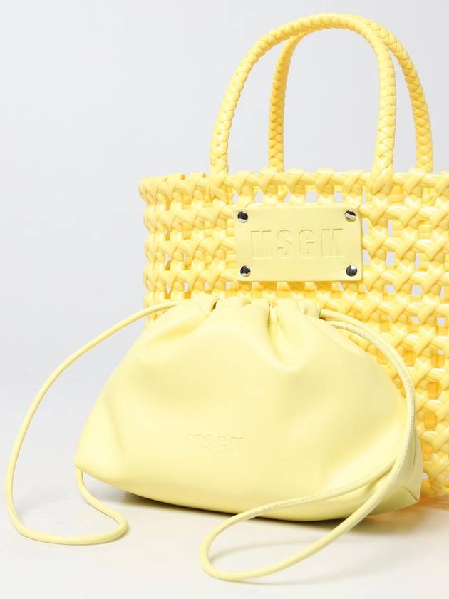 Msgm bag in woven PVC - MSGM - BALAAN 3