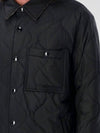 Check Reversible Quilting Jacket Beige Black - BURBERRY - BALAAN 5