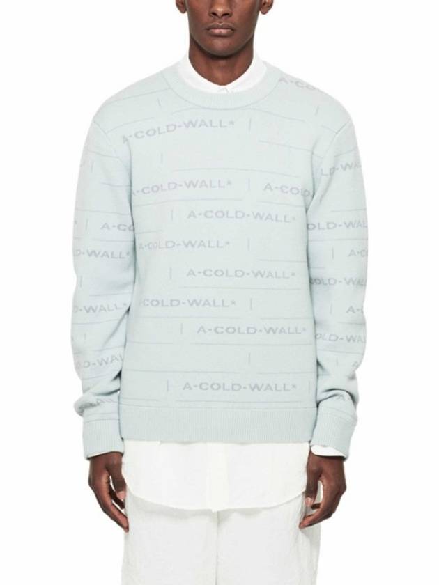 Men's Jacquard Knit Sweater ACWMK031 17101962 - A-COLD-WALL - BALAAN 3