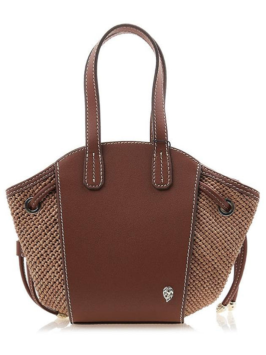 Women s Fight Raffia Tote Bag BAG51737 CUOIO NOUGAT - HELEN KAMINSKI - BALAAN 1