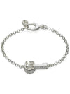 GG Mamont Key Charm Bracelet Silver YBA632207002 - GUCCI - BALAAN 3