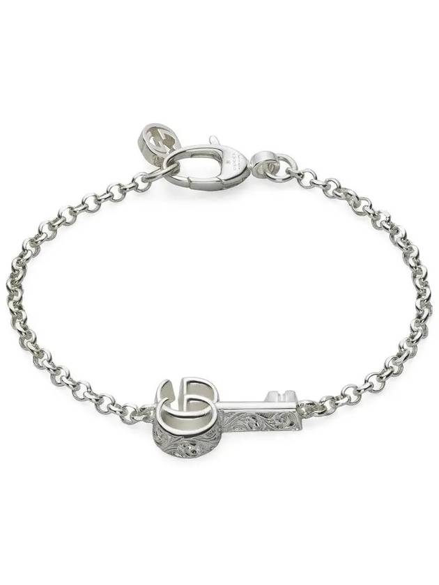 GG Mamont Key Charm Bracelet Silver YBA632207002 - GUCCI - BALAAN 3