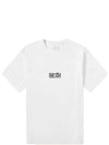 Goth Print Cotton Short Sleeve T-Shirt White - GIVENCHY - BALAAN 2