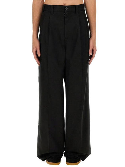 Classic wide pants black - MAISON MARGIELA - BALAAN 2