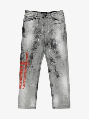 A COLD WALL SITE DENIM PANTS GRAY ACWMJS010MIDGRE - A-COLD-WALL - BALAAN 1