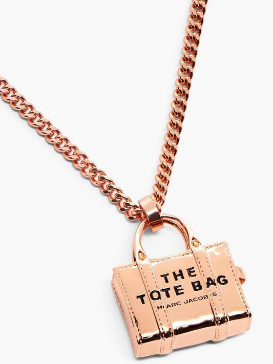 The Tote Bag Necklace_Light Antique Rose (2P3JNC001J45-689) - MARC JACOBS - BALAAN 1