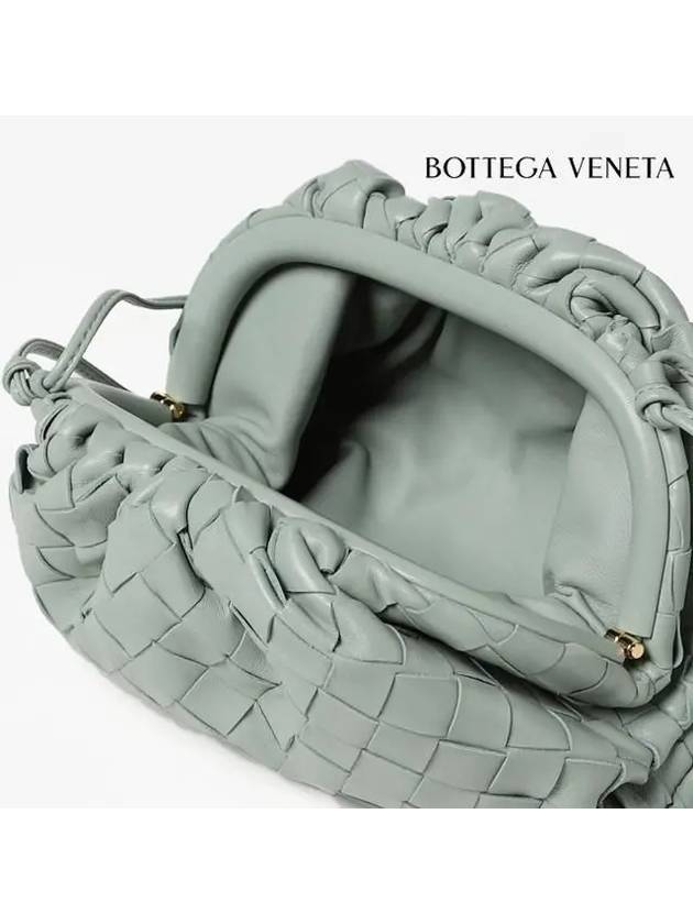 Intrecciato Mini Pouch Bag Grey - BOTTEGA VENETA - BALAAN 6