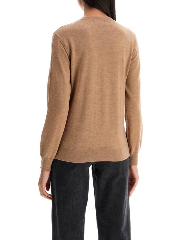 wool crewneck pullover - A.P.C. - BALAAN 3