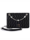 Matelasse Nappa Leather Mini Bag Black - MIU MIU - BALAAN 2