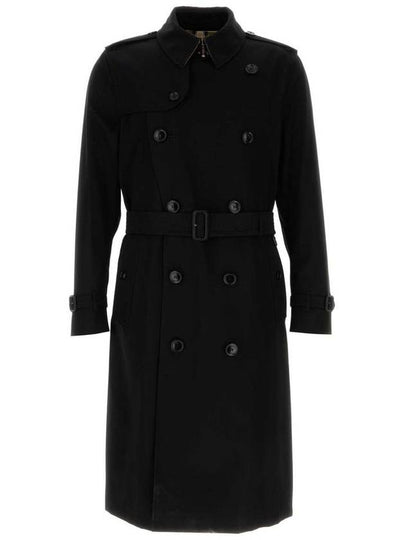 Heritage Kensington Trench Coat Black - BURBERRY - BALAAN 2