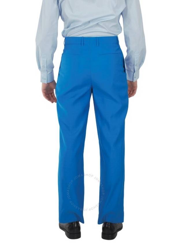 Burberry Men's Vivid Blue Wool Tailored Trousers, Brand Size 46 (Waist Size 31.1") - BURBERRY - BALAAN 2