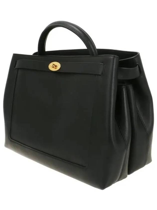 Islington Leather Tote Bag Black - MULBERRY - BALAAN 3