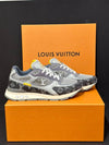 Men's Runaway Denim Sneakers Gray - LOUIS VUITTON - BALAAN 3