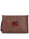 Paisley Clutch Bag Brown - ETRO - BALAAN 2