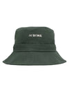 Le Bob Gajo Bucket Hat Dark Green - JACQUEMUS - BALAAN 1