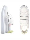 Velcro Leather Low Top Sneakers White - ALEXANDER MCQUEEN - BALAAN 2