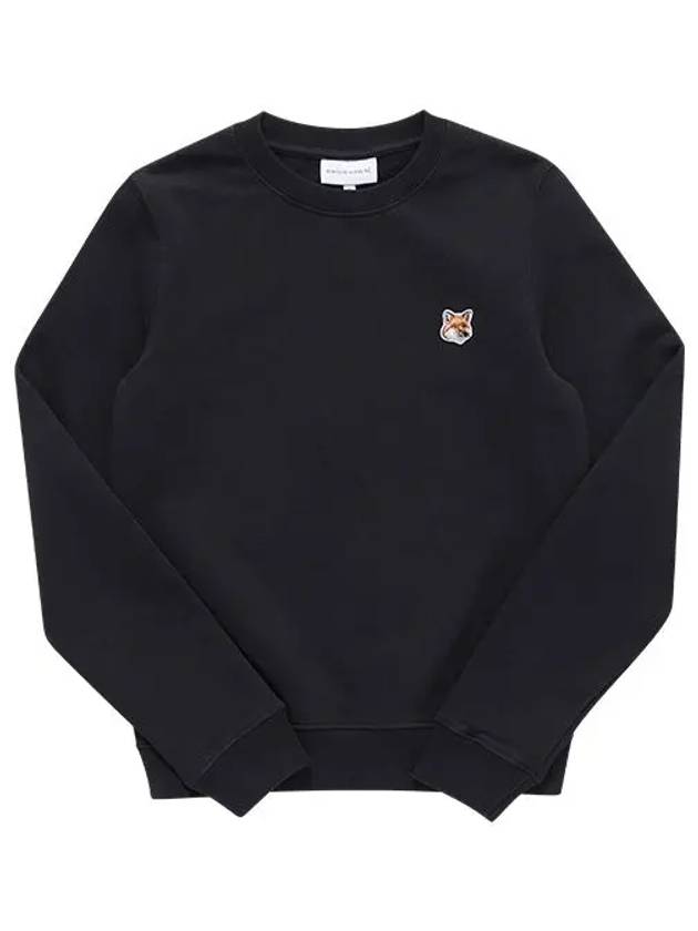 Fox Head Patch Regular Sweatshirt Black - MAISON KITSUNE - BALAAN 6