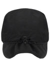 Timberland 2 in 1 earflap camp cap black TIMBERLAND 2 IN 1 EARFLAP CAMP CAP BLACK - SUPREME - BALAAN 3